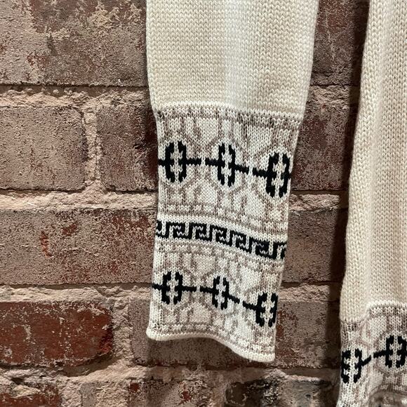 NEW For Love and Lemons Knitz Alpine Knit Round Neck Sweater Dress Size Large - Picture 8 of 11